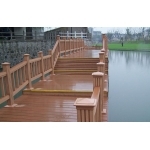 臨沂生態(tài)木綠可木廠家直銷 100*20實(shí)心戶外地板，構(gòu)筑彩虹橋般的生態(tài)空間